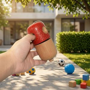 Juguete de Kendama de Madera de Alta Calidad Directo de Fábrica, Apto para Principiantes, para Niños, Entrenamiento de Habilidades y Práctica - Product Image 1