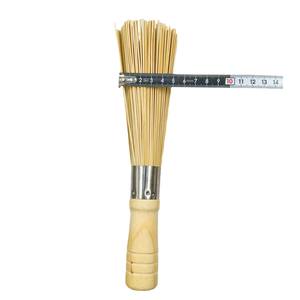 Cepillo para ollas de bambú, cepillo de bambú natural de mango largo, cepillo de cocina ecológico de filamentos de bambú natural, estropajo para ollas, cocina - Product Image 1