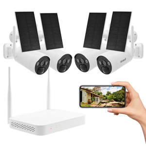 JideTech-Mini sistema de cámara inalámbrico de bajo consumo de energía, con Panel Solar, Wifi, exterior, cámara IP de 3MP, Kit de vigilancia de seguridad - Product Image 6