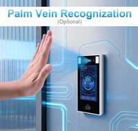 Dispositivo de Control de Asistencia con Reconocimiento Facial/de Palma, con WIFI, Sistema de Intercomunicación por Video en Red TCP/IP