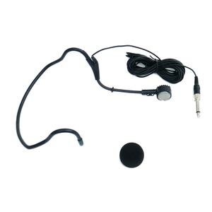 Usine Top qualité 5m fil dynamique bandeau Microphone oreille crochet casque Microphone 6.35mm prise pour mélangeur amplificateur ordinateur - Product Image 1