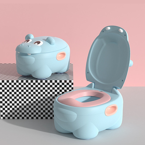 Functional High Quality Cheap Hippo Animal Kids Plastic Toilet Potty, <strong>Sissy</strong> <strong>Baby</strong> Toddler Travel Training Sitting Potty/ - Product Image 4