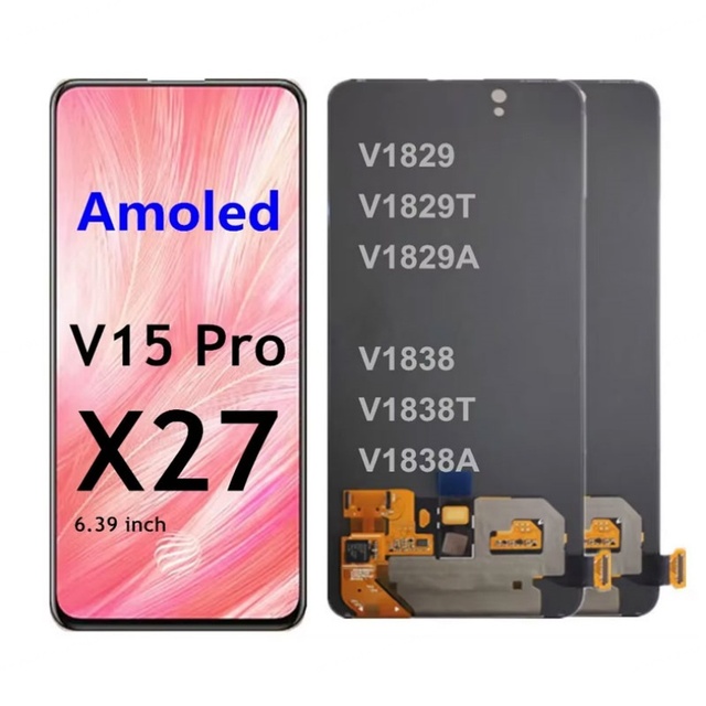 Accessory for Vivo X27 LCD Display Screen Touch Panel Digitizer Assembly Replacement Parts for Vivo V15 Pro 1818 LCD