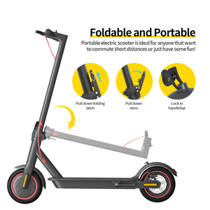 Scooter Eléctrico Plegable con Motor de 36V, Neumático de 8.5 Pulgadas, Rápido, para Adultos, con APP, K10, Stock en Almacén de la UE, 36V - Product Image 2