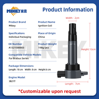 Bobine d'allumage moteur MIKEYA A1321580003 pour Brabus Smart Fortwo, pièces automobiles pour FK0319 1832A028 DQG31107 3B21T