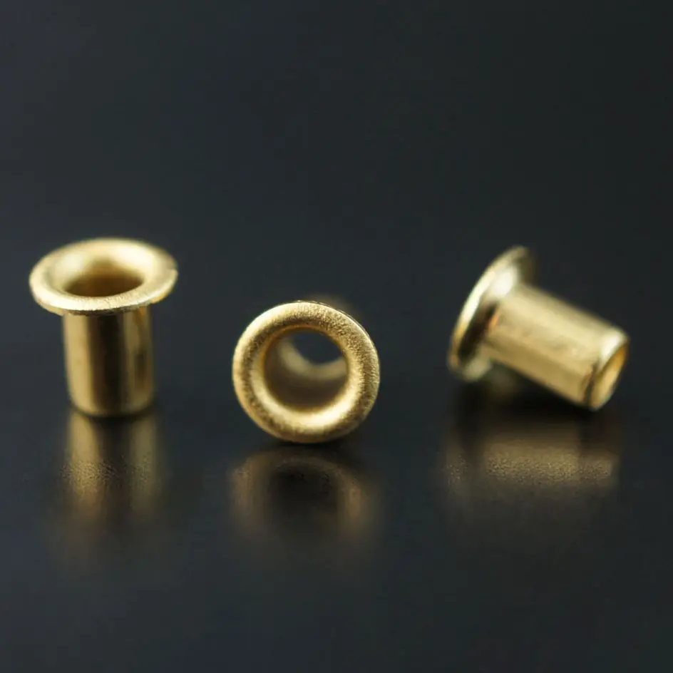 25 Years professional supplier Electrical 3mm 4mm 5mm 6mm hollow brass rivets electrolytic Copper rivets