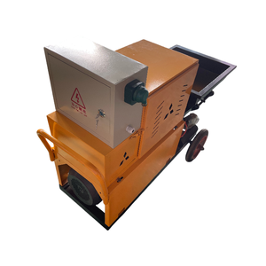 Pulverizador de <span class=keywords><strong>estuco</strong></span>, máquina automática de pulverización de mortero de cemento diésel para hormigón, Control de velocidad para decoración, máquina pulverizadora de mortero China - Product Image 6