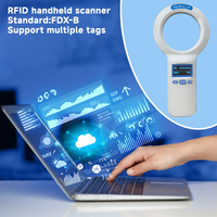 Iso11784/85 Usb Handheld 134.2Khz Fdx-B Dier 2.12*12Mm Microchip Scanner Lezer