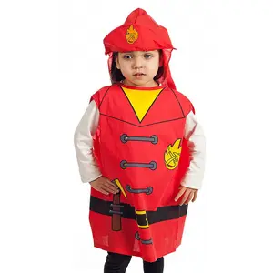 Vêtements pour enfants en école préscolaire, adorables tenue de pompier pour enfants, costume pour le pompier