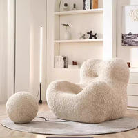 Canapé de luxe nordique, fauteuil simple créatif et tendance, idéal pour salon et balcon