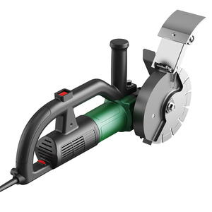 HOPRIO Industrial Brushless 230mm Wall Chaser <strong>Machine</strong> 220V <strong>Electric</strong> High Efficiency Concrete <strong>Grooving</strong> Cutter 5000W Max Power - Product Image 1