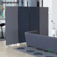 Cloisons de séparation de pièce mobiles pliantes coulissantes GoodSound Dubaï pour bureaux et hôpitaux