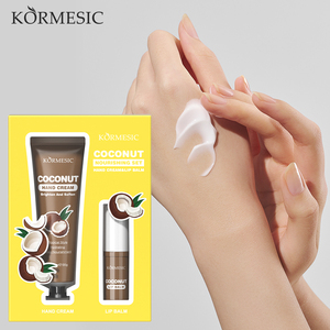 BPOM aprobado 30g 3G KORMESIC Aloe Vera melocotón aguacate hidratante Coco bálsamo labial nutritivo crema de manos cuidado de la piel conjunto - Product Image 1