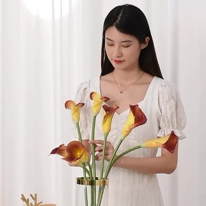 ดอกลิลลี่ <span class=keywords><strong>Calla</strong></span> สัมผัสจริง <span class=keywords><strong>Calla</strong></span> ขายส่งสำหรับตกแต่งบ้านงานแต่งงาน faking <span class=keywords><strong>Calla</strong></span> Lily สำหรับตกแต่งบ้านงานแต่งงาน - Product Image 2
