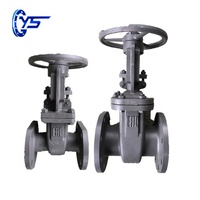 Válvula de Compuerta de Acero al Carbono GOST Z41H-16C Personalizada DN50-DN300 con Extremos de Brida para Agua Industrial a Baja/Media/Alta/Normal Temperatura