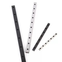 Glissière linéaire miniature personnalisée noircie GCr15 Jiarun Hardware avec roulement à billes domestique pour axe optique