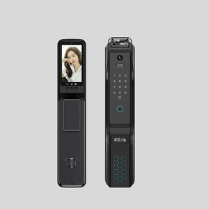 Serrure <span class=keywords><strong>de</strong></span> porte intelligente Serrure <span class=keywords><strong>de</strong></span> porte double face étanche: application d'empreintes digitales RFID, serrure <span class=keywords><strong>de</strong></span> porte électronique à accès par code pour les portes en aluminium et en fer - Product Image 3
