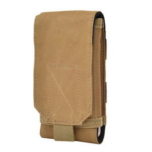 Pochette tactique pour téléphone en tissu Oxford imperméable, compatible MOLLE, sac banane pour la <span class=keywords><strong>chasse</strong></span>, la randonnée, accessoire EDC, cadre vertical - Product Image 1