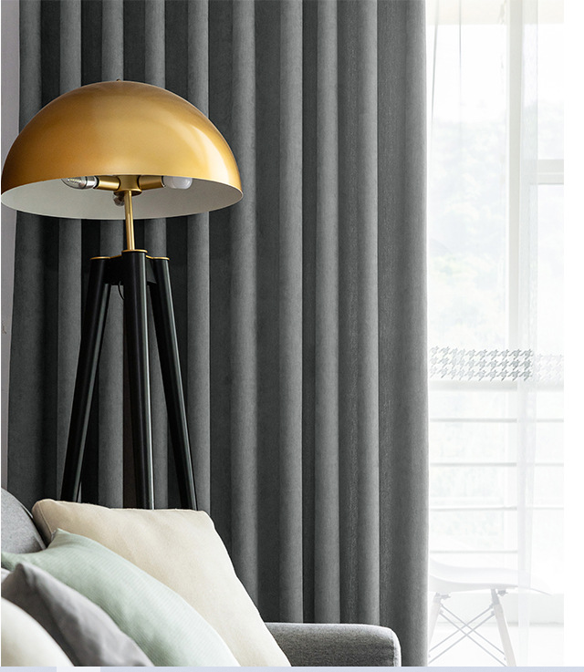 Скандинавская Современная занавеска для гостиной спальни домашняя занавеска готовая занавеска матовая 98% дешевая занавеска