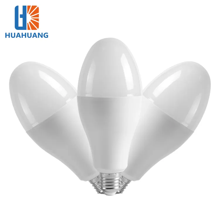 Huahuang illuminazione interna una forma galleggiante 10 15 20 30 40 50 W B22 E27 ha condotto una lampadina