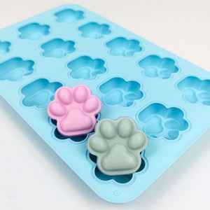 Offre Spéciale : Moules de Cuisson en Silicone à 15 Cavités en Forme de Patte de Chien pour Chocolats, Bonbons, Gelées, Glaçons et Friandises pour Chiens - Product Image 4