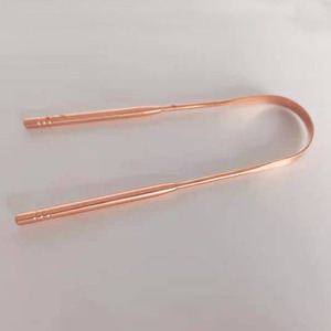 Nuevo Raspador de <span class=keywords><strong>Lengua</strong></span> en Forma de U de <span class=keywords><strong>Cobre</strong></span> Color Oro Rosa, <span class=keywords><strong>Limpiador</strong></span> de <span class=keywords><strong>Lengua</strong></span> - Product Image 5