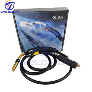 Pistola de soldadura Mig Mag BND 300 Amp 350A Co2 Gas aire refrigerado antorcha ciclo de trabajo 60% Euro conector - Product Image 3