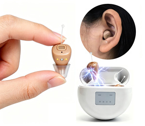 Aides auditives invisibles rechargeables Retone Wholesale Channel Mini IIC avec affichage LED et <span class=keywords><strong>amplificateur</strong></span> sonore pour personnes âgées - Product Image 2