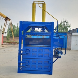 Thủy lực <span class=keywords><strong>carton</strong></span> nén Baler máy đóng gói dọc Baler máy với động cơ mang thành phần cốt lõi - Product Image 4