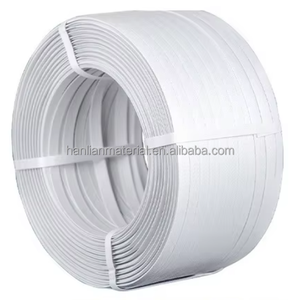 दोहरे उद्देश्य स्ट्रैपिंग टेप सफेद पारदर्शी स्वचालित अर्ध-स्वचालित उच्च तन्यता शक्ति प्लास्टिक - Product Image 1