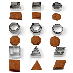 27Pcs Cokan CK-CM1355 Mini <span class=keywords><strong>Cookie</strong></span> <span class=keywords><strong>Cutter</strong></span> <span class=keywords><strong>Set</strong></span> Thép Không Gỉ <span class=keywords><strong>Cookie</strong></span> Khuôn Nướng Vuông Tam Giác Hình Lục Giác Kim Cương Hình Dạng Công Cụ - Product Image 4