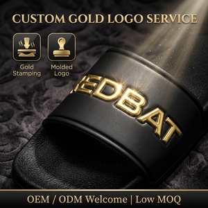 Ciabatte EVA da Uomo Serie Lusso Oro 2026 |   Ciabatte da Spiaggia Premium Personalizzate con Logo di Alta Qualità |   <span class=keywords><strong>Sandali</strong></span> ultra morbidi con suola spessa antiscivolo - Product Image 2