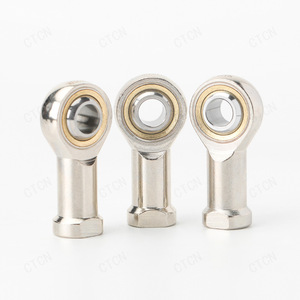 Industrial Use SI10T/K Nickel-Plated Fisheye <b>Rod</b> <b>End</b> <b>Bearing</b> Steel Internal Thread Self-Lubricating <b>Rod</b> <b>End</b> Joint SIJK10C - Product Image 1