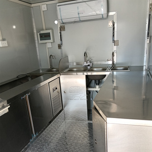 Camión de Comida Móvil, Remolque de Comida Rápida para Pizza y Hamburguesas, con Cocina Completa - Product Image 6