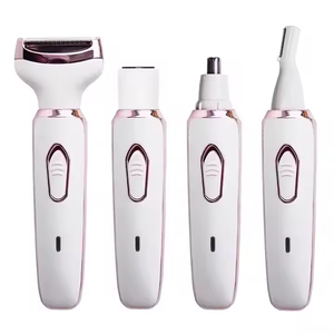 Rasoir électrique pour femmes sans fil rechargeable 4 en 1, rasoir portable pour l'épilation du visage, des bras et du bikini - Product Image 2
