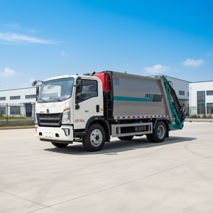 Camion Compacteur de Déchets Sinotruk Howo 6m³ 8m³ à Chargement Arrière 4x2 6x4 à Vendre - Product Image 1