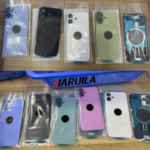 <span class=keywords><strong>Cristal</strong></span> Trasero con Anillo Magnético Preinstalado para <span class=keywords><strong>iPhone</strong></span> 17 16 15 <span class=keywords><strong>14</strong></span> <span class=keywords><strong>Pro</strong></span> Max, Cubierta Trasera de Carcasa, Chasis, Marco, Repuestos para Teléfono - Product Image 1