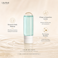 Huile Nettoyante Démaquillante Cocktail 1,5 ml Mini Bouteille Huiles Végétales Squalane Nettoyant Visage Marque Privée Logo Personnalisé Vente en Gros