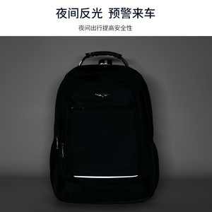 Men's <b>Backpack</b> <b>Large</b> Capacity 36-55L Business Travel Commuting Casual Solid Color Black Gray Blue Spring 2024 - Product Image 4