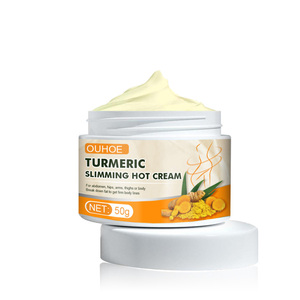 Corpo rassodante lenitivo dimagrante grasso bruciare la rimozione della Cellulite <span class=keywords><strong>crema</strong></span> calda curcuma - Product Image 1