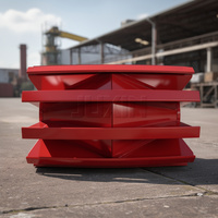Polea de Tambor con Alas de Alta Eficiencia Marca JUXIN con Rodamiento de Bolas para Sistema de Cinta Transportadora de Carbón en Construcción