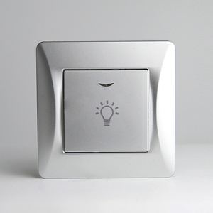 Interruptor de Botón <span class=keywords><strong>Pulsador</strong></span> Estándar Europeo de 1 Grupo con Señal de <span class=keywords><strong>Timbre</strong></span> e Indicador LED, Certificado CE/TUV, <span class=keywords><strong>Precio</strong></span> al por Mayor para Uso en Casa y Hotel - Product Image 6