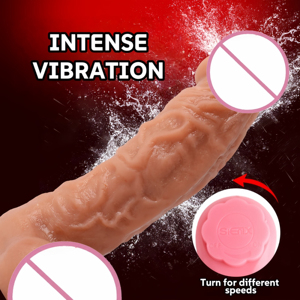 Dildo Vibrante Realistico con Telecomando - 10 Velocità, Pene Artificiale con Ventosa, Giocattolo Sessuale Senza Mani Sicuro per il Corpo per Donna, Vendita all'Ingrosso - Product Image 2