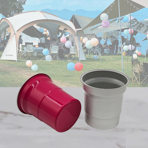 ตัวอย่างฟรี จัดส่งรวดเร็ว ปลอดสาร BPA รีไซเคิลได้ เป็นมิตรกับสิ่งแวดล้อม แก้วอลูมิเนียมขนาดใหญ่ 16 ออนซ์ 500 มล. แบบใช้แล้วทิ้ง - Product Image 1