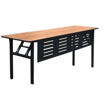 Table de banquet extérieure moderne de haute qualité 4/5/6 pieds pour des configurations de banquet polyvalentes et des événements de grande envergure