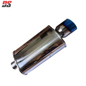 Hiệu suất cao phổ màu xanh xả Muffler tip 2.5 "Muffler cho greddy jasma xe ô tô - Product Image 2