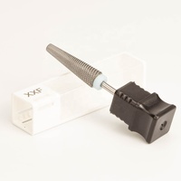 3/32 "2XF XXF gros sécurité électrique E fichier tungstène Super Long conique 5 en 1 carbure forets à ongles coupe croisée dans le stockage