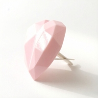 Diffuseur d'huiles essentielles en céramique parfumée en forme de cœur rose FinRu pour grille d'aération de voiture, désodorisant d'ambiance pour la maison
