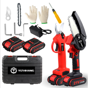 Kéo Tỉa Không Dây Chạy Bằng Pin Li-ion 21V + Bộ Dụng Cụ Làm Vườn Cưa Xích - Product Image 1