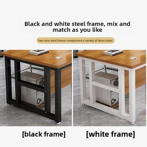 Hiện đại đơn giản duy nhất Máy tính để bàn máy tính bàn khung thép Giám sát quản lý bàn vật liệu kim loại cho văn phòng hoặc trường học sử dụng - Product Image 4